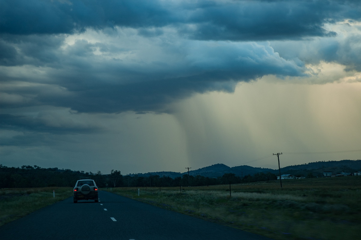 raincascade precipitation_cascade : W of Tenterfield, NSW   25 February 2007