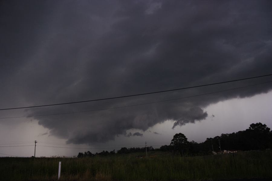 cumulonimbus thunderstorm_base : near Hoxton Park, NSW   1 March 2007