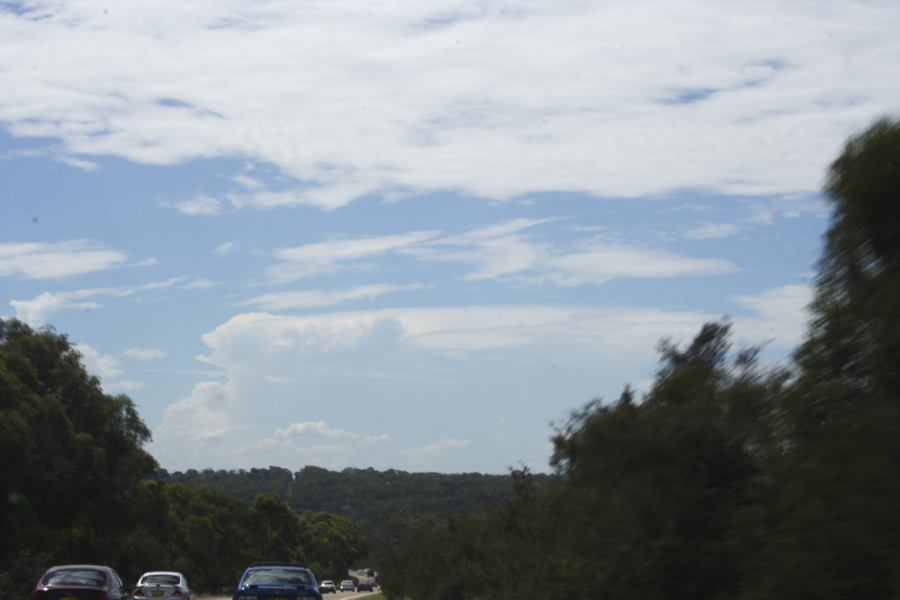 thunderstorm cumulonimbus_incus : Berowra, NSW   4 March 2007