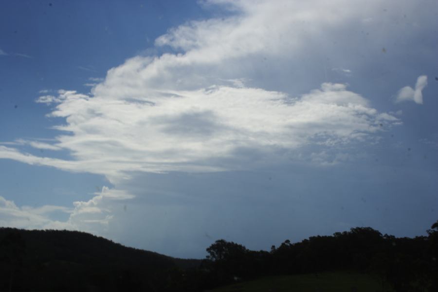 thunderstorm cumulonimbus_incus : near Stroud, NSW   4 March 2007