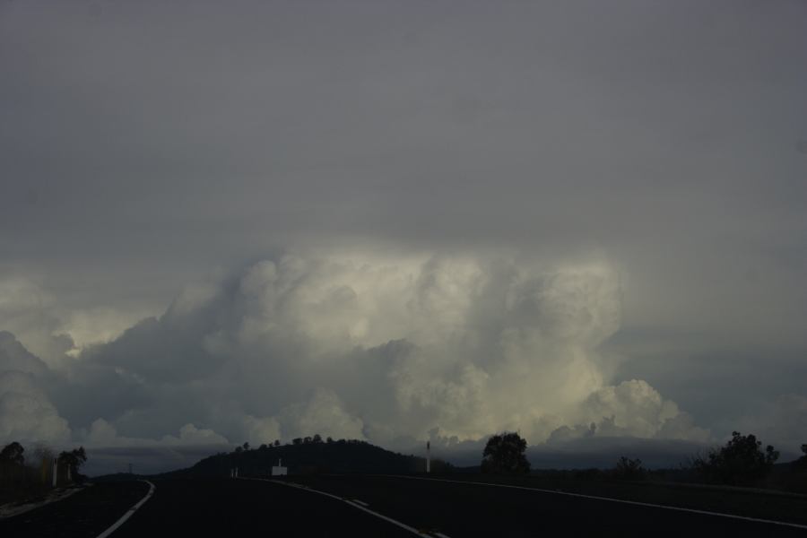 anvil thunderstorm_anvils : Ilford, NSW   5 March 2007