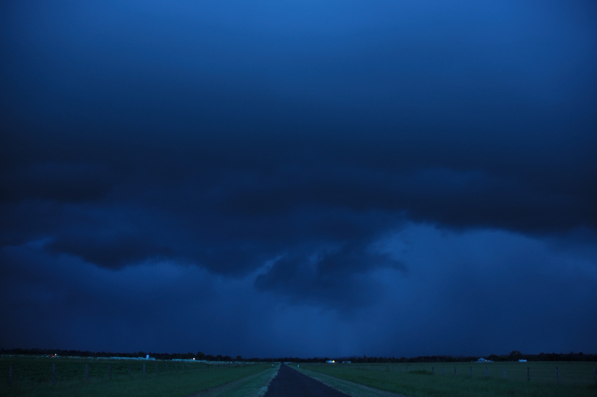 cumulonimbus thunderstorm_base : N of Casino, NSW   5 March 2007