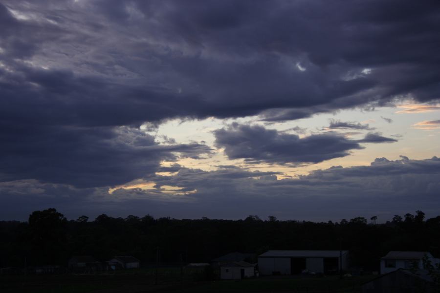 altocumulus altocumulus_cloud : Schofields, NSW   8 March 2007