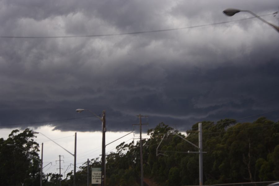 cumulonimbus thunderstorm_base : near Sutherland, NSW   8 March 2007