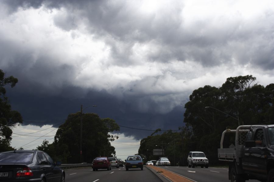 cumulonimbus thunderstorm_base : near Sutherland, NSW   8 March 2007