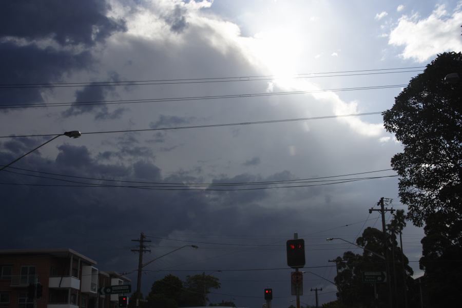 anvil thunderstorm_anvils : near Sutherland, NSW   8 March 2007