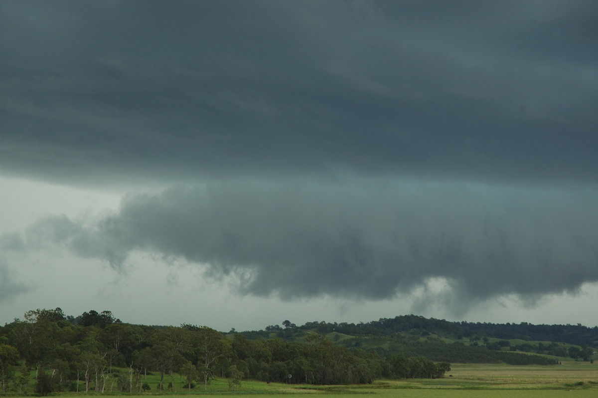 shelfcloud shelf_cloud : NW of Lismore, NSW   8 March 2007