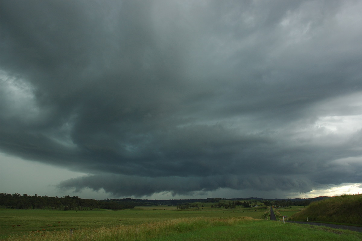 shelfcloud shelf_cloud : NW of Lismore, NSW   8 March 2007