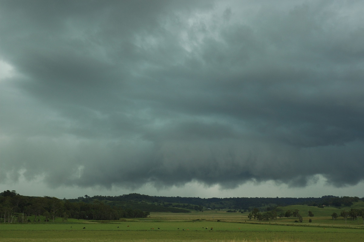 shelfcloud shelf_cloud : NW of Lismore, NSW   8 March 2007