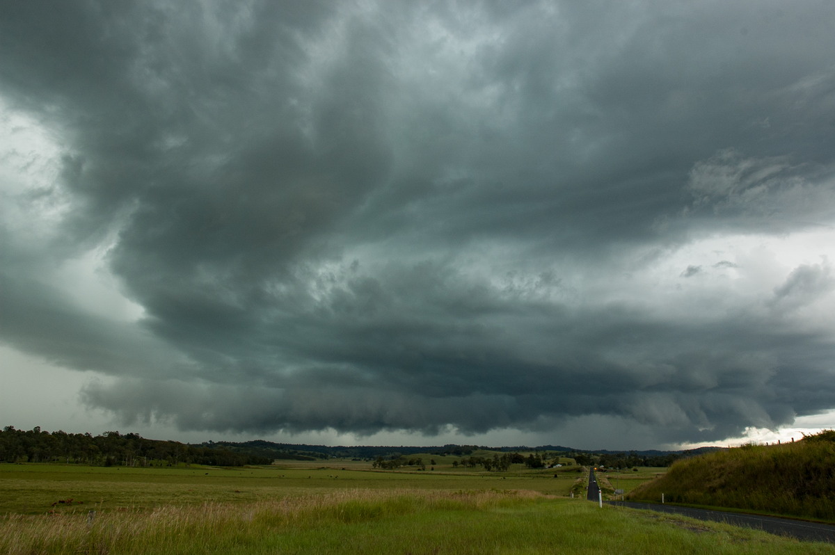 shelfcloud shelf_cloud : NW of Lismore, NSW   8 March 2007