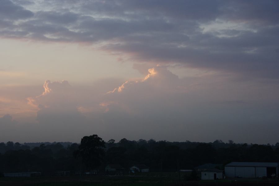 thunderstorm cumulonimbus_calvus : Schofields, NSW   4 April 2007