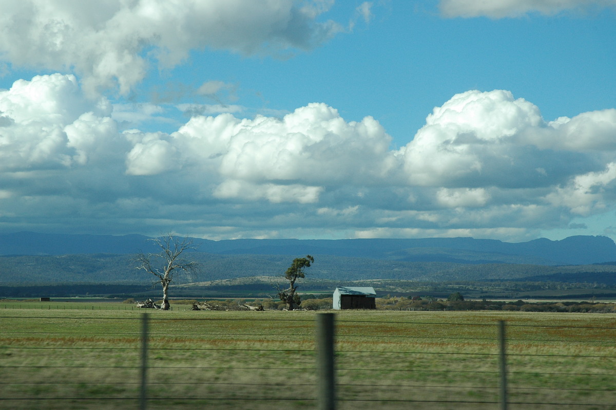 cumulus mediocris : Avoca, TAS   18 April 2007