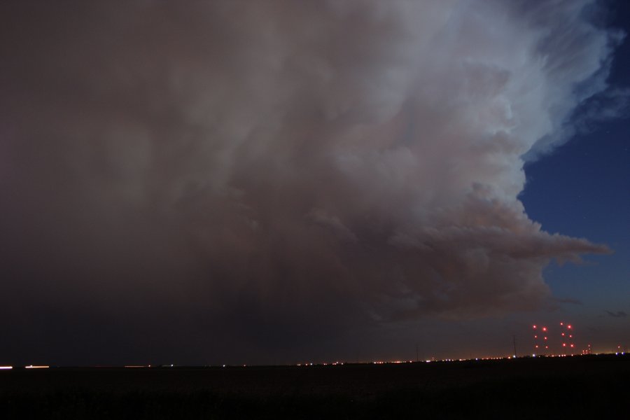 thunderstorm cumulonimbus_incus : Amarillo, Texas, USA   20 April 2007