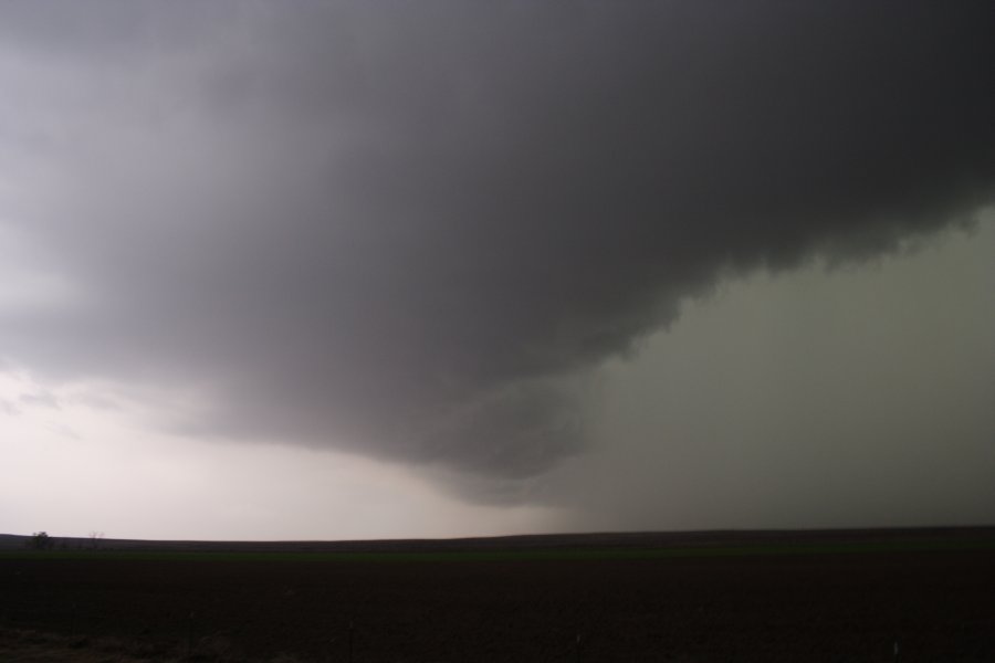 cumulonimbus thunderstorm_base : Granada, Colorado, USA   21 April 2007