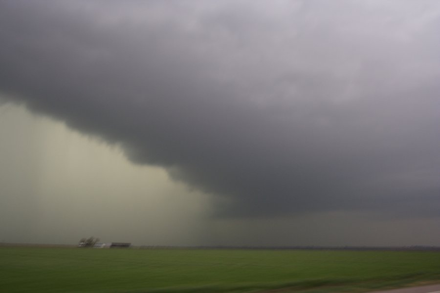 cumulonimbus thunderstorm_base : Granada, Colorado, USA   21 April 2007