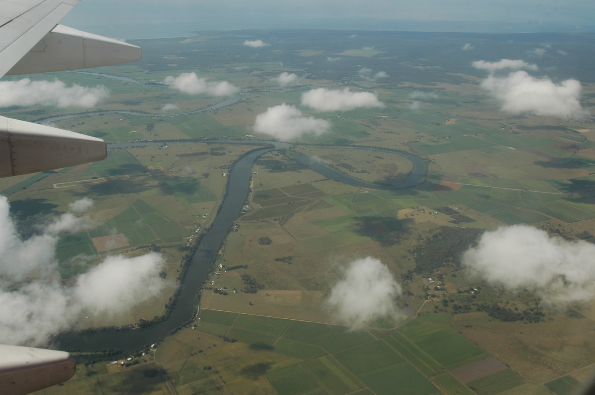 cumulus humilis : Sydney to Ballina, NSW   22 April 2007