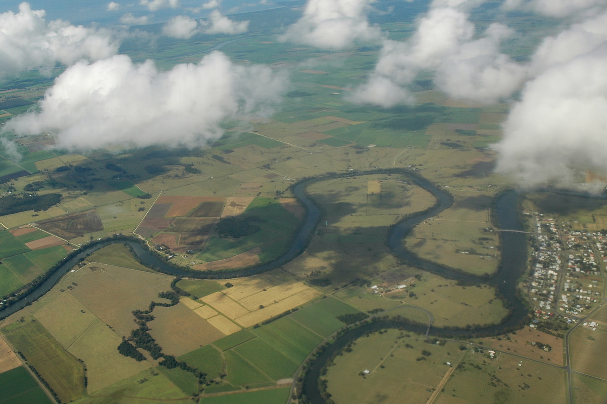 cumulus humilis : Sydney to Ballina, NSW   22 April 2007