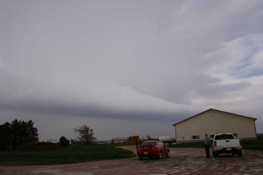 cumulonimbus supercell_thunderstorm : S of White Deer, Texas, USA   23 April 2007