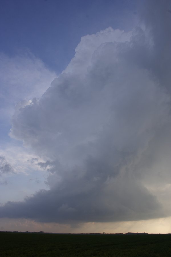 updraft thunderstorm_updrafts : Nickerson, Kansas, USA   24 April 2007