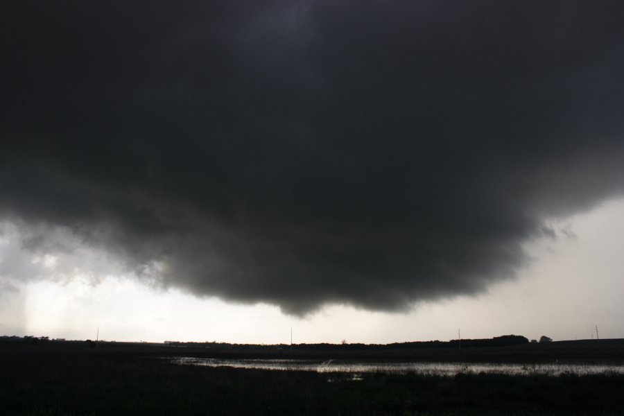 cumulonimbus supercell_thunderstorm : Hillsboro, Texas, USA   3 May 2007