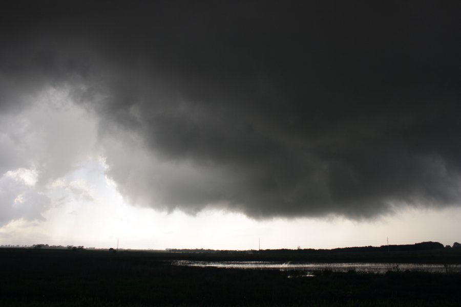 cumulonimbus supercell_thunderstorm : Hillsboro, Texas, USA   3 May 2007