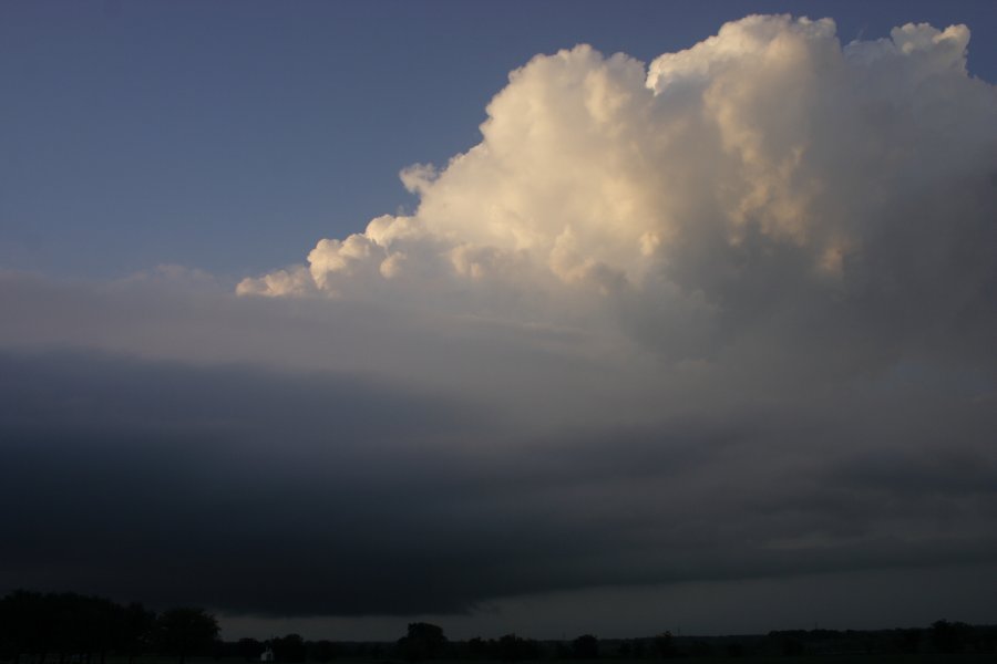 cumulonimbus thunderstorm_base : Hillsboro, Texas, USA   3 May 2007