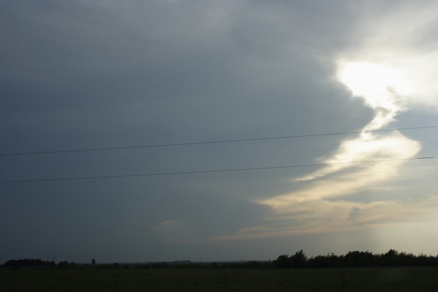 anvil thunderstorm_anvils : NE of Woodward, Oklahoma, USA   4 May 2007