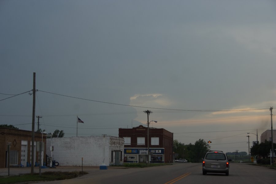 cumulonimbus supercell_thunderstorm : NE of Woodward, Oklahoma, USA   4 May 2007