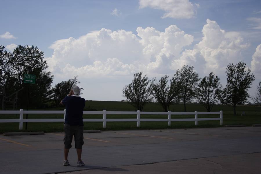 thunderstorm cumulonimbus_incus : York, Nebraska, USA   14 May 2007