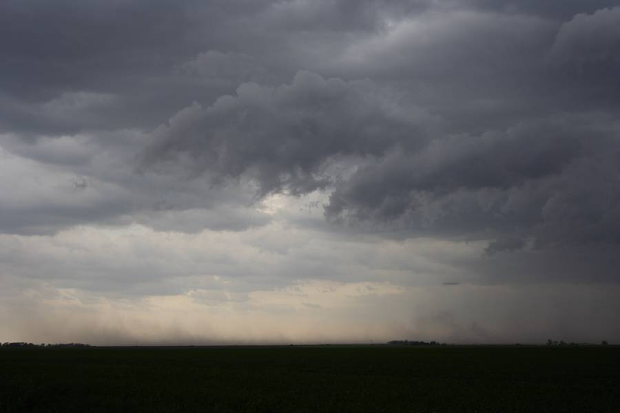 microburst micro_burst : N of Clay Center, Nebraska, USA   14 May 2007