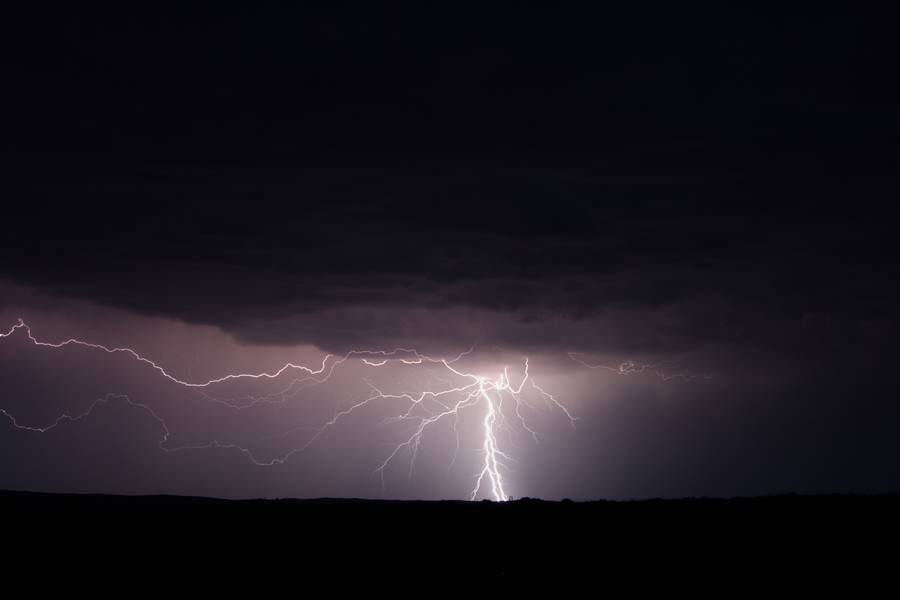 lightning lightning_bolts : Pine Haven, Wyoming, USA   18 May 2007