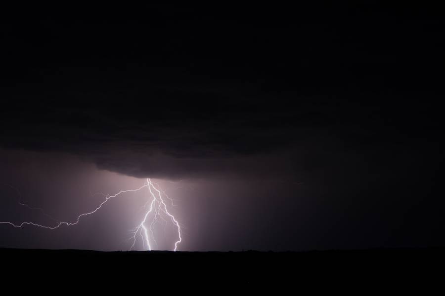 lightning lightning_bolts : Pine Haven, Wyoming, USA   18 May 2007