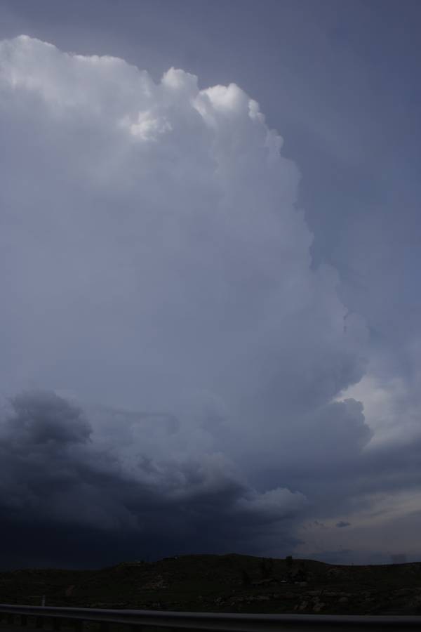 updraft thunderstorm_updrafts : S of Roundup, Montana, USA   19 May 2007