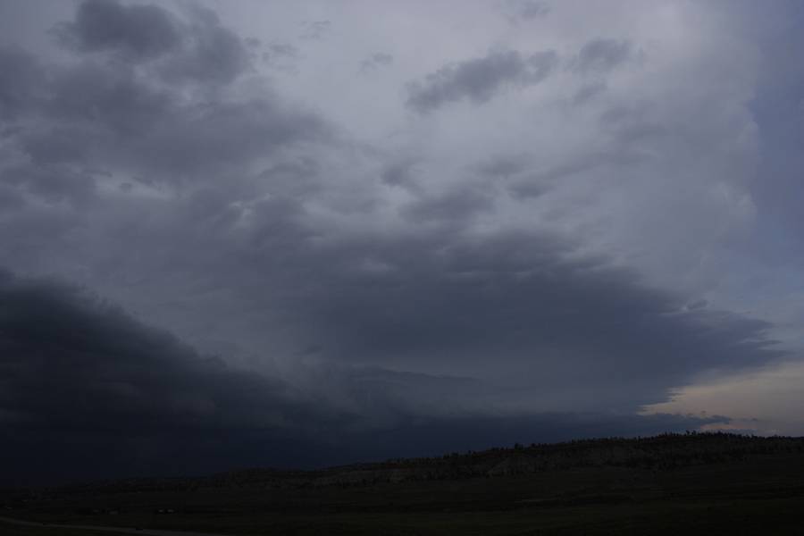 inflowband thunderstorm_inflow_band : S of Roundup, Montana, USA   19 May 2007