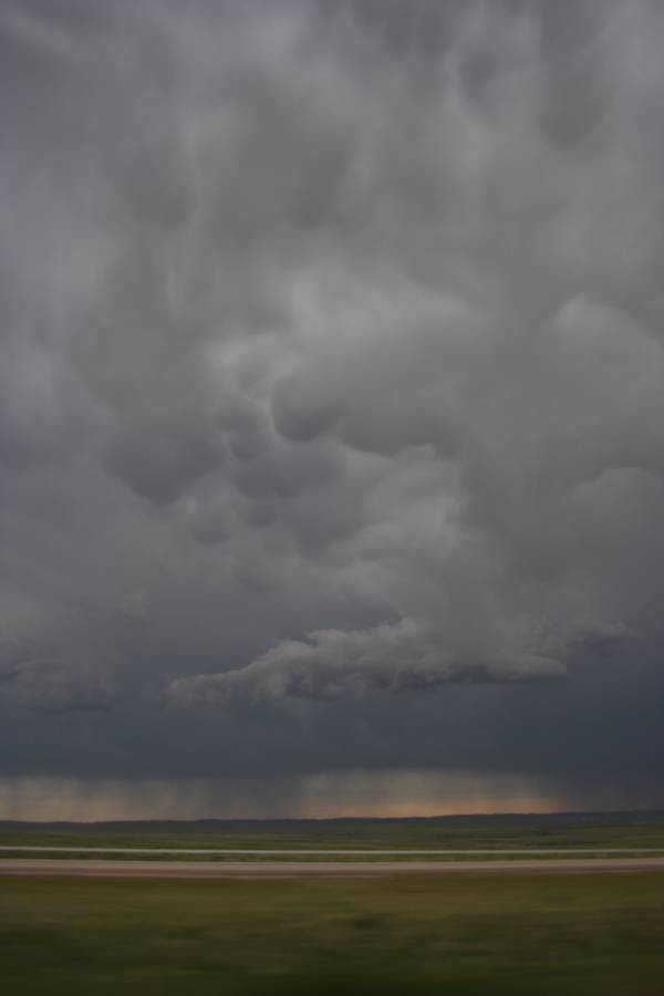 mammatus mammatus_cloud : E of Moorcroft, Wyoming, USA   20 May 2007