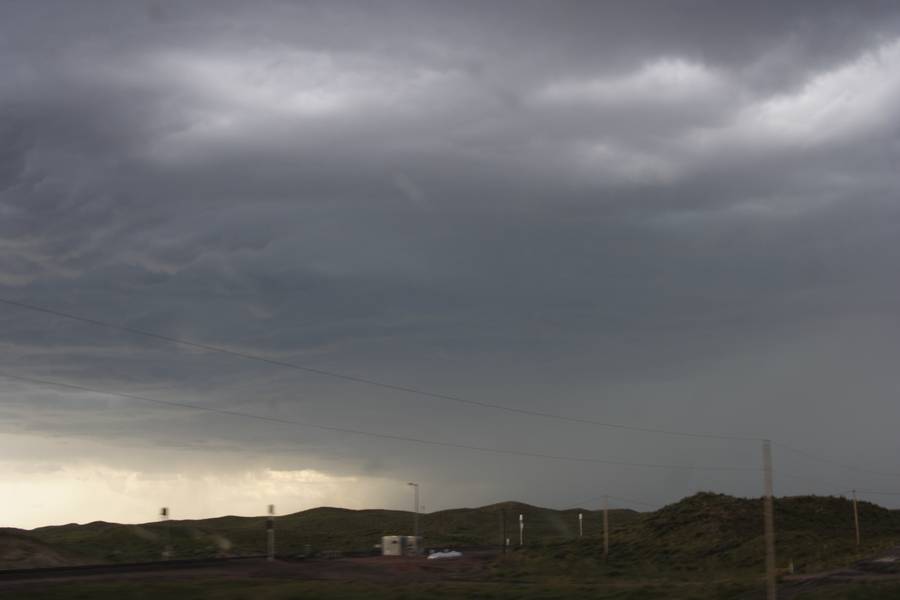 cumulonimbus thunderstorm_base : S of Alliance, Nebraska, USA   21 May 2007