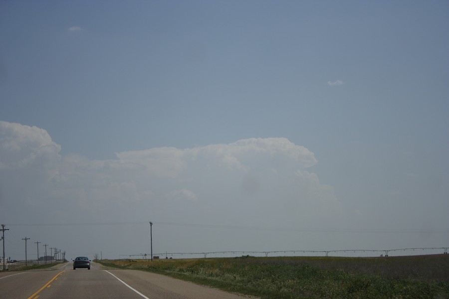 cumulonimbus supercell_thunderstorm : near Turpin, Oklahoma, USA   23 May 2007