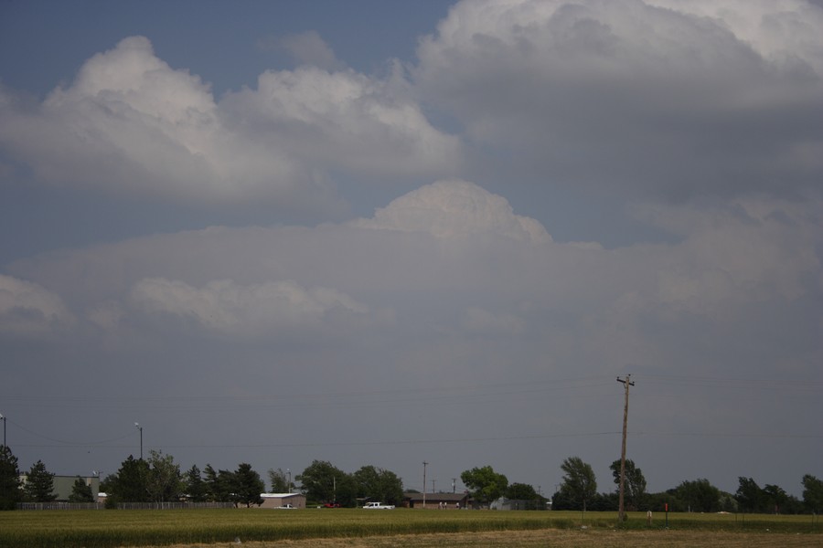 cumulonimbus supercell_thunderstorm : Perryton, Texas, USA   23 May 2007