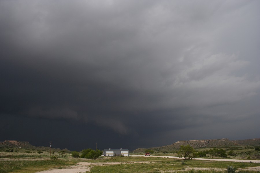 inflowband thunderstorm_inflow_band : SE of Perryton, Texas, USA   23 May 2007