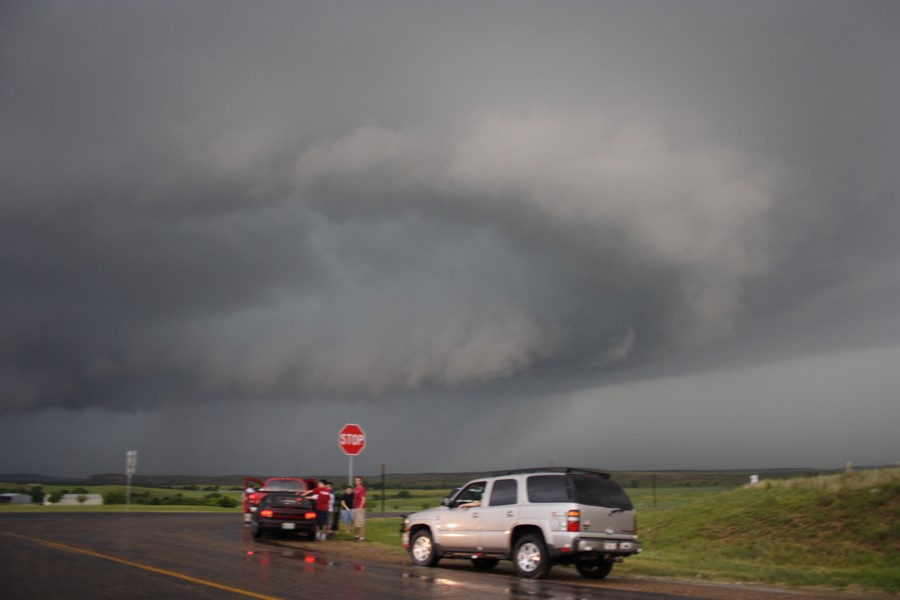 raincascade precipitation_cascade : SE of Perryton, Texas, USA   23 May 2007