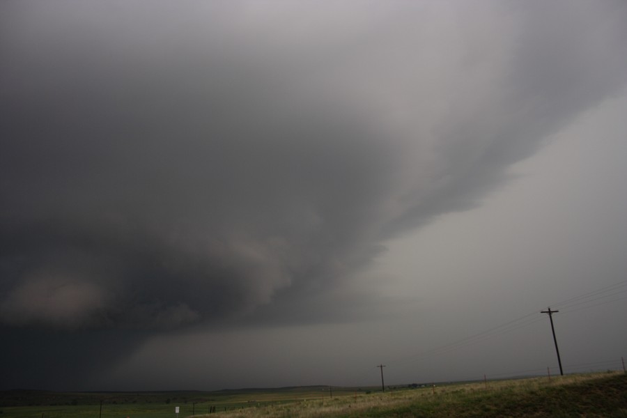 inflowband thunderstorm_inflow_band : SE of Perryton, Texas, USA   23 May 2007