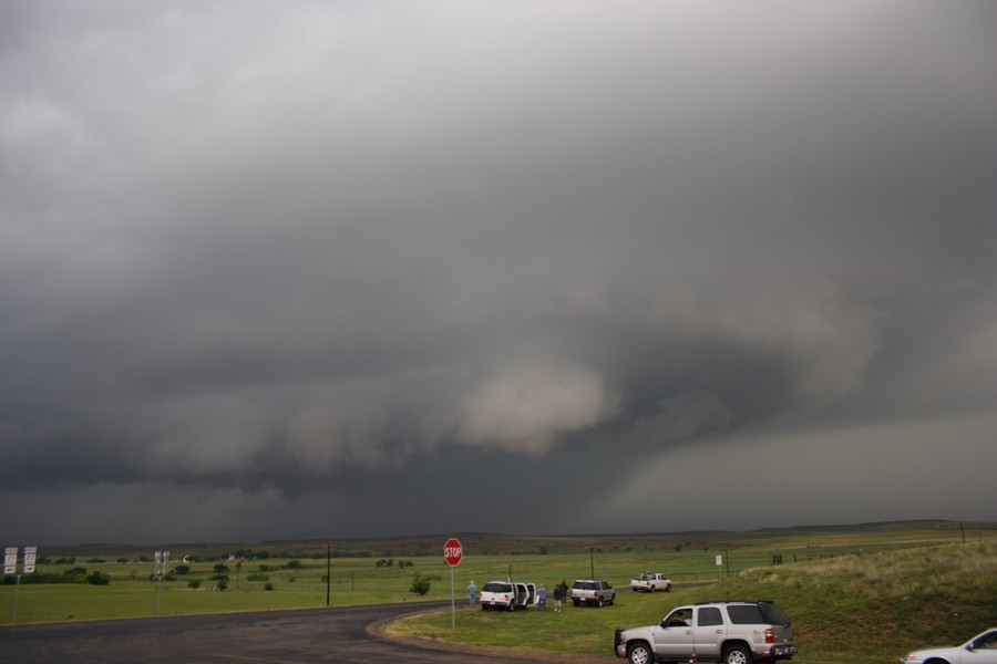 raincascade precipitation_cascade : SE of Perryton, Texas, USA   23 May 2007