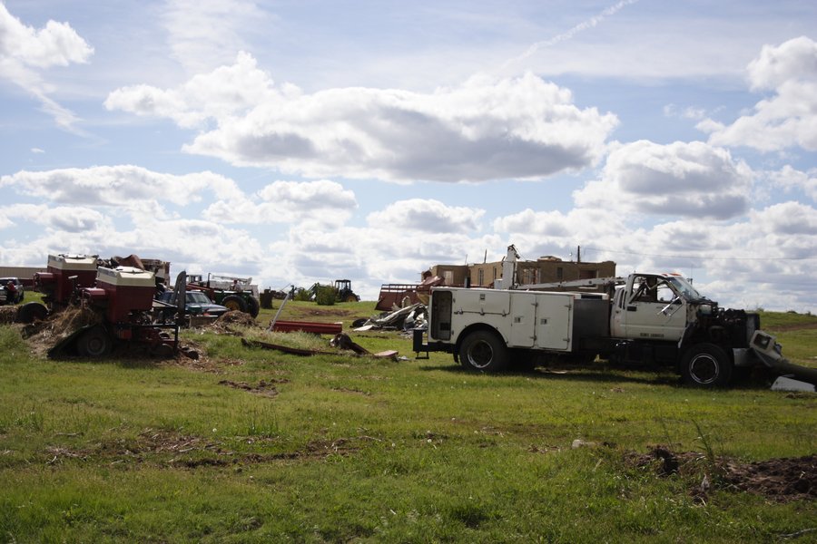 disasters storm_damage : near Greensburg, Kansas, USA   24 May 2007