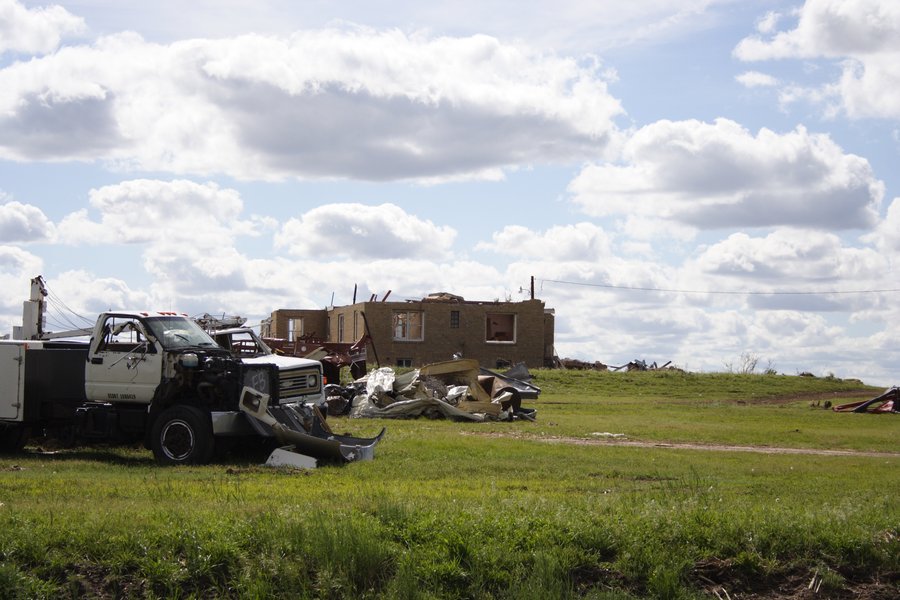 disasters storm_damage : near Greensburg, Kansas, USA   24 May 2007