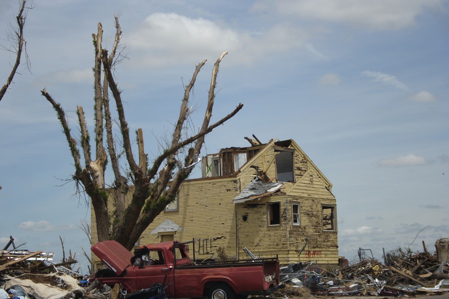 disasters storm_damage : Greensburg, Kansas, USA   25 May 2007