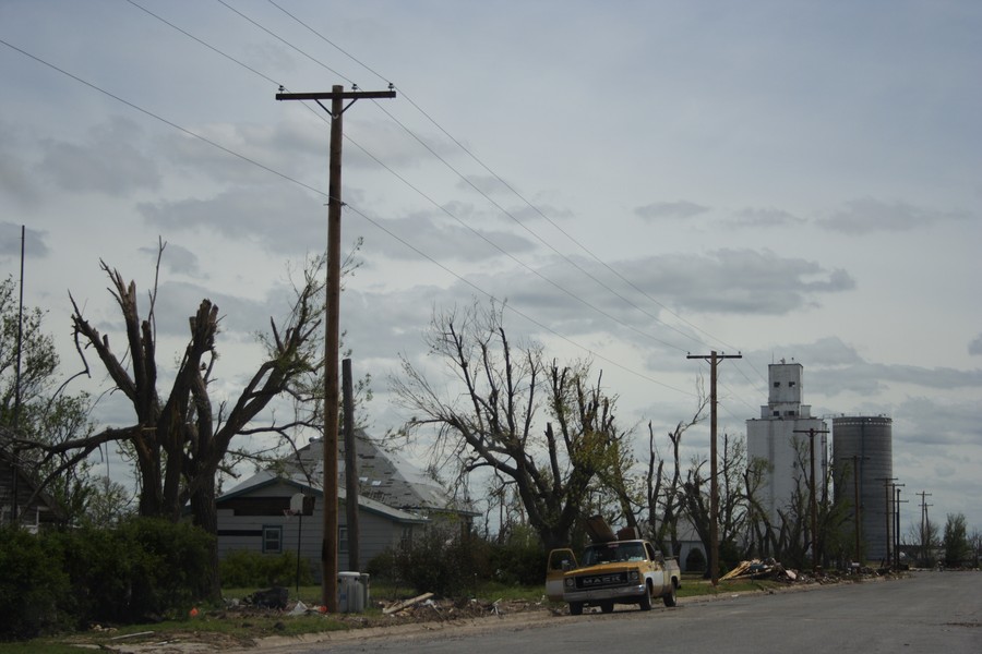 disasters storm_damage : Greensburg, Kansas, USA   25 May 2007