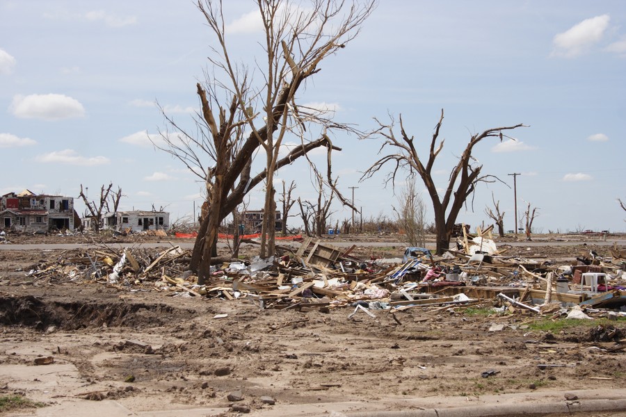 disasters storm_damage : Greensburg, Kansas, USA   25 May 2007