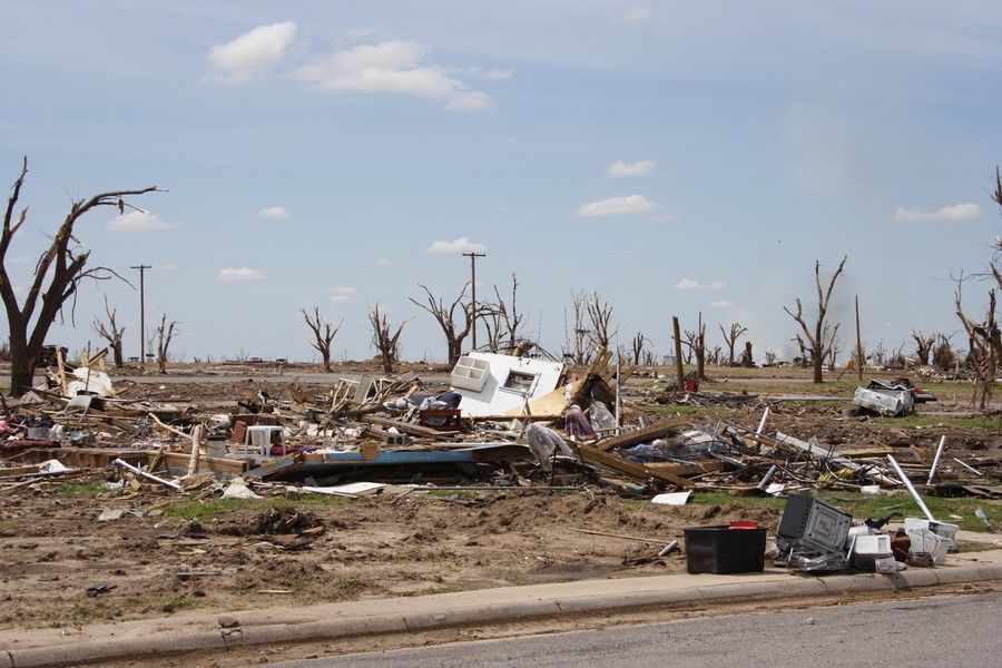 disasters storm_damage : Greensburg, Kansas, USA   25 May 2007