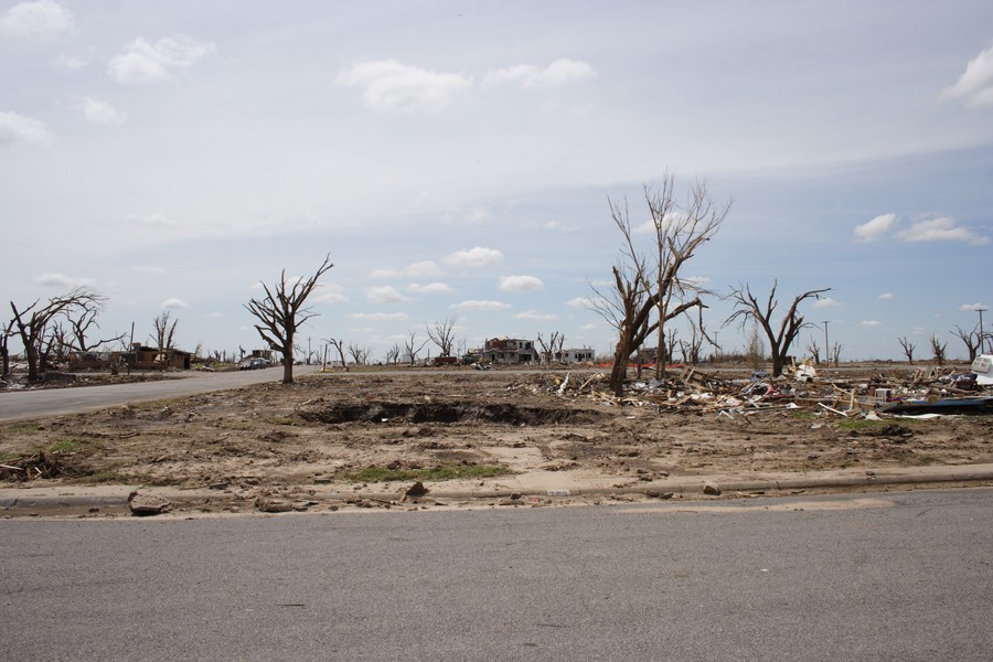 disasters storm_damage : Greensburg, Kansas, USA   25 May 2007