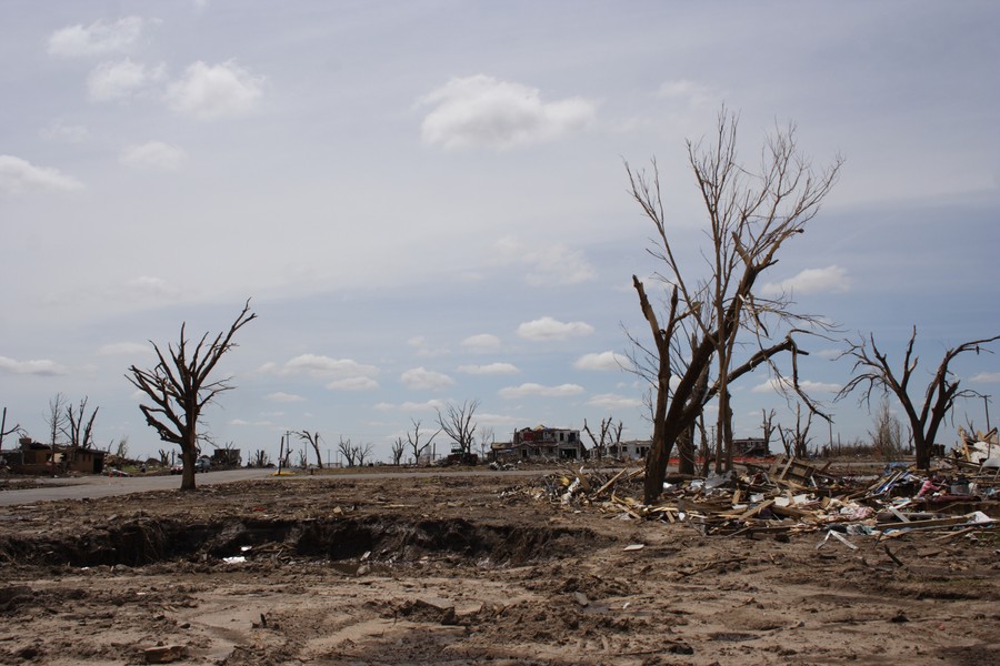 disasters storm_damage : Greensburg, Kansas, USA   25 May 2007